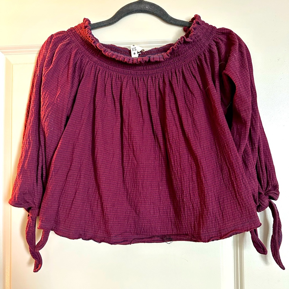 Free people off the should top